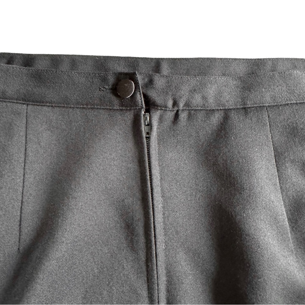 Michael Kors Vintage Black 100% Wool Mini Pencil Skirt w Darts M/L Made in Italy - Picture 5 of 9